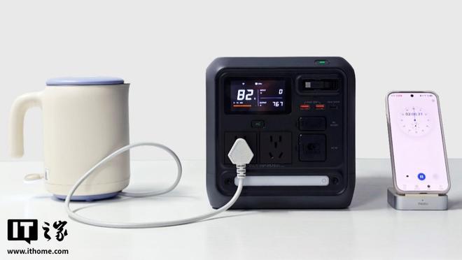 ini户外电源上手：小巧一度电夯级体验瓦力棋牌大疆Power 1000 M(图3)