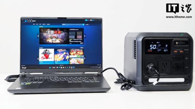 ini户外电源上手：小巧一度电夯级体验瓦力棋牌大疆Power 1000 M(图7)