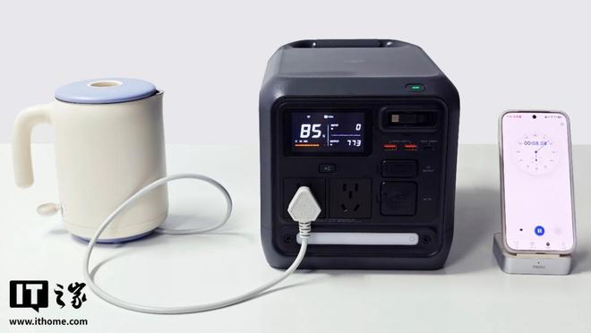 ini户外电源上手：小巧一度电夯级体验瓦力棋牌大疆Power 1000 M(图12)