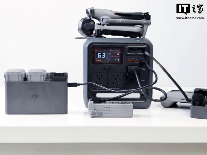 ini户外电源上手：小巧一度电夯级体验瓦力棋牌大疆Power 1000 M(图9)