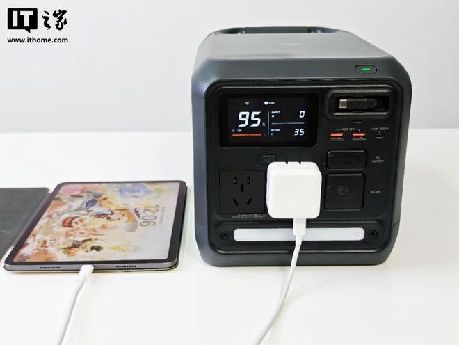 ini户外电源上手：小巧一度电夯级体验瓦力棋牌大疆Power 1000 M(图19)